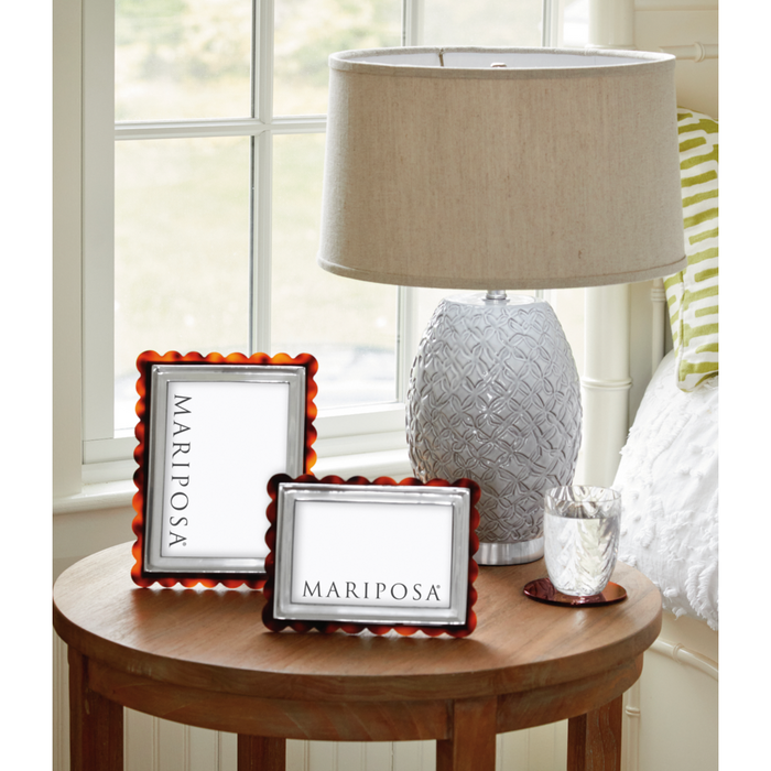 Tortoise Scallop Signature 5X7 Frame by Mariposa Additional Image-2
