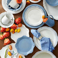 Wanderlust Sitio Stripe Indigo Dinner Plate by Juliska Additional image - 1