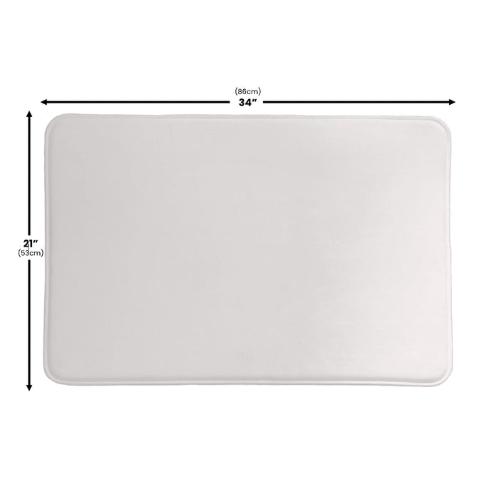 Water Egret and Dunes Memory Foam Rug