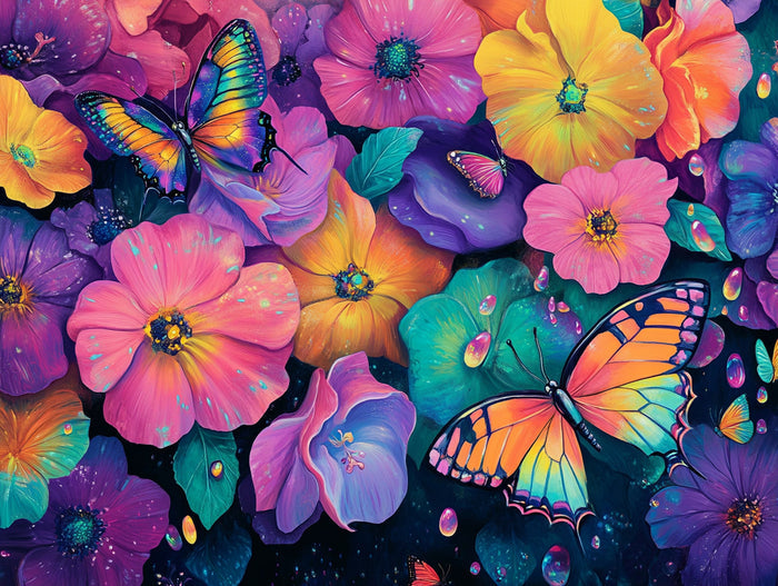Whimsical Floral Fantasy