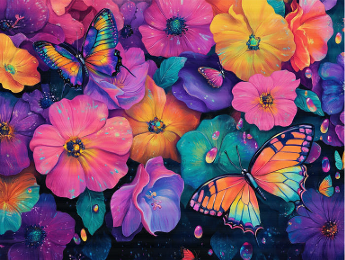 Whimsical Floral Fantasy