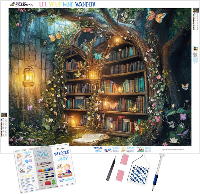 Whimsical Hidden Library