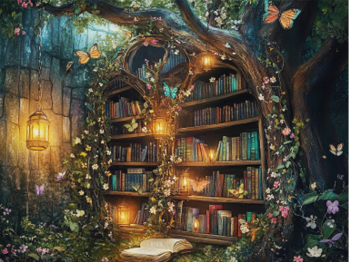 Whimsical Hidden Library