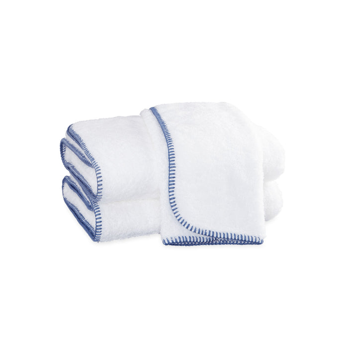 Whipstitch Bath Towel Periwinkle