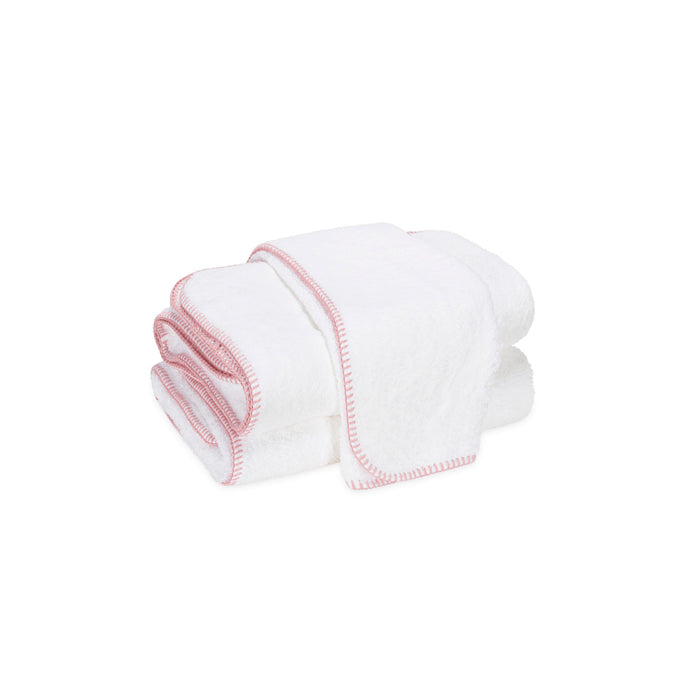 Whipstitch Bath Towel Carnation