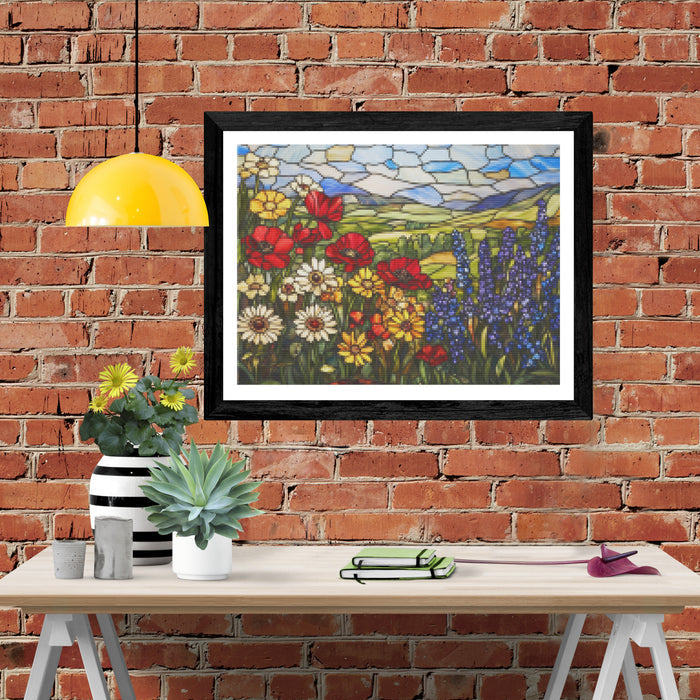 Wildflower Symphony in Glass