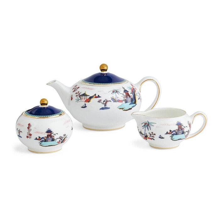 Wonderlust Blue Pagoda 3 Piece Set by Wedgwood